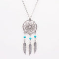Dreamcatcher Necklace Gold