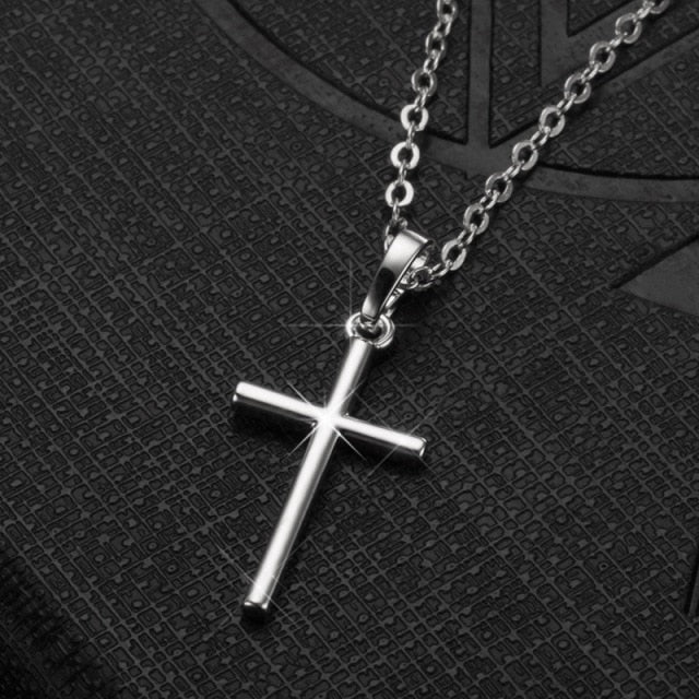 Necklace with Silver Cross
