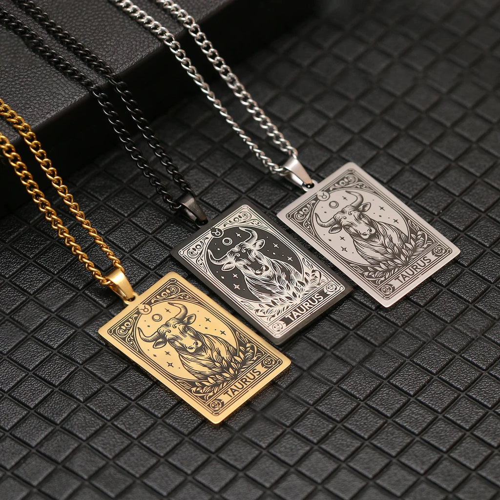 Necklace with Beautiful Astrological Zodiac Sign Pendant