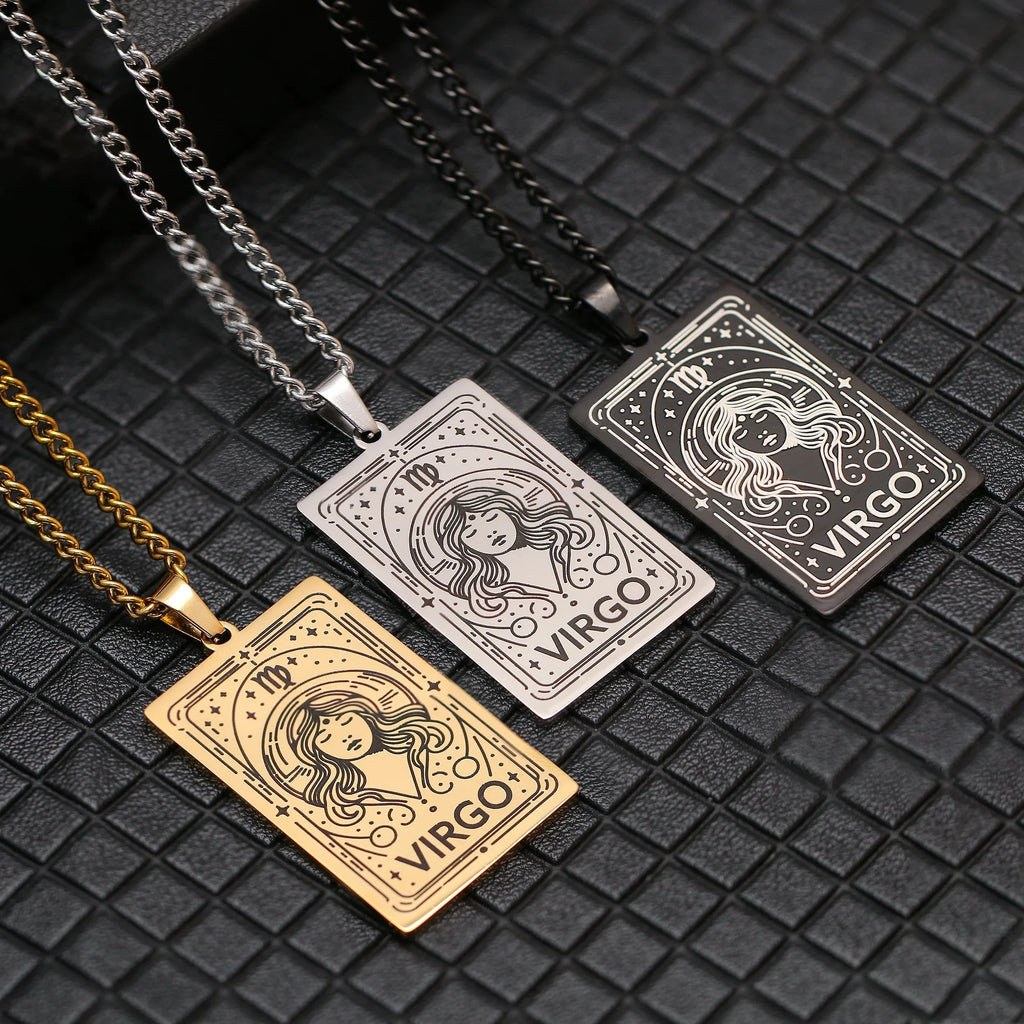 Necklace with Beautiful Astrological Zodiac Sign Pendant