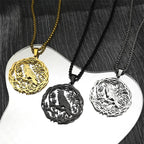 Necklace with Tree Pendant with Silver Bird
