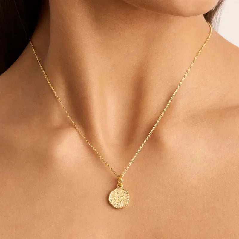 Necklace with Astrology Zodiac Sign Pendant