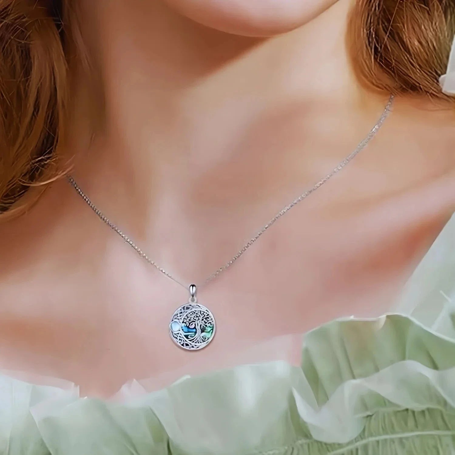 Necklace with Celtic Tree of Life Pendant