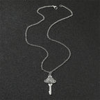 Necklace with a universe key pendant