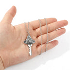 Necklace with a universe key pendant
