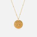 Necklace with Zodiac Sign Constellation Pendant