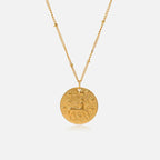 Necklace with Zodiac Sign Constellation Pendant
