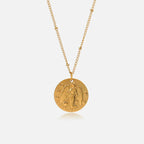 Necklace with Zodiac Sign Constellation Pendant