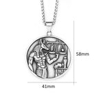 Necklace with Anubis Pendant