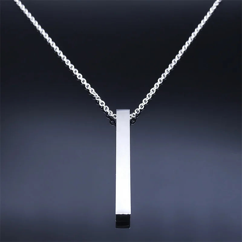 Necklace with Mezuzah protection pendant and Hebrew letters, Jewish