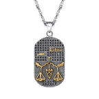 Necklace with Zodiac Sign Style Pendant