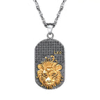 Necklace with Zodiac Sign Style Pendant