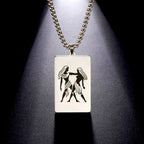 Necklace with Elegant Zodiac Sign Pendant