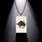 Necklace with Elegant Zodiac Sign Pendant