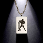 Necklace with Elegant Zodiac Sign Pendant