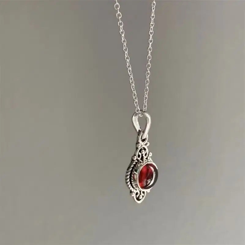 Necklace with Vintage Ethnic Pendant for Women