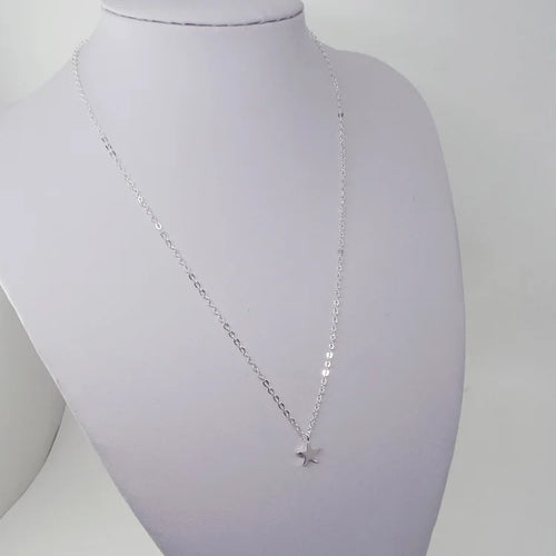 Necklace with Silver Star Pendant
