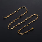Necklace with Astrology Star Pendant for Men or Women gold