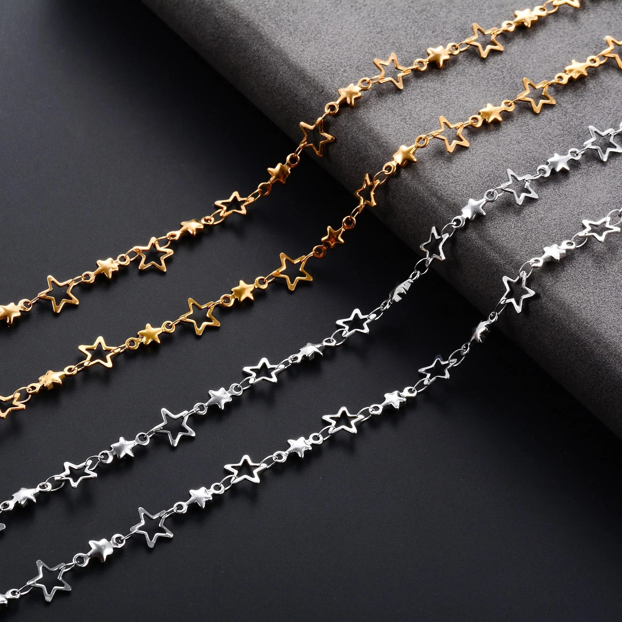 Necklace with Astrology Star Pendant for Men or Women silver