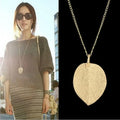 Necklace with Autumn Leaf Pendant