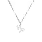 Necklace with Gold Zodiac Sign Pendant
