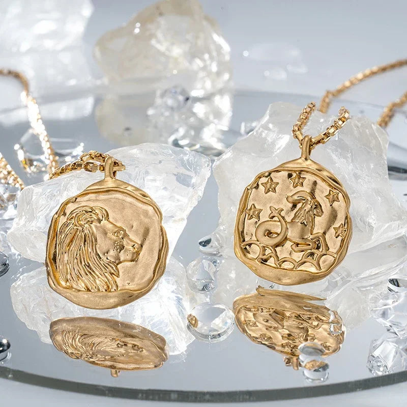 Necklace with Zodiac Sign Pendant