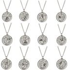 Necklace with Zodiac Sign Pendant for Men or Women