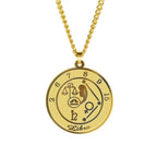 Necklace with Zodiac Sign Pendant for Men or Women
