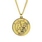 Necklace with Zodiac Sign Pendant for Men or Women