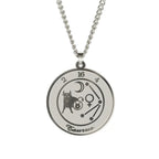 Necklace with Zodiac Sign Pendant for Men or Women