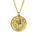 Necklace with Zodiac Sign Pendant for Men or Women