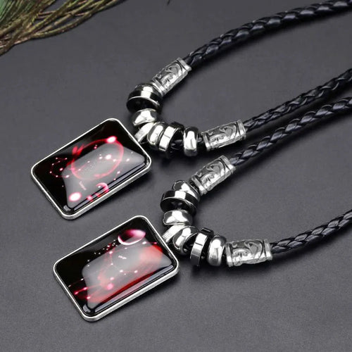 Necklace with Zodiac Sign Pendant for Men