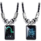 Necklace with Zodiac Sign Pendant for Men
