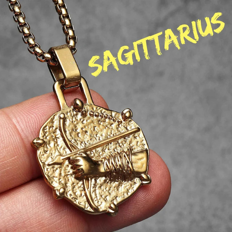 Necklace with Zodiac Sign Pendant