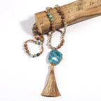 Bohemian Wood Necklace