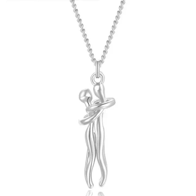 Silver Love Cuddle Necklace