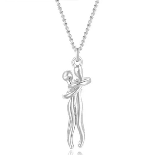 Silver Love Cuddle Necklace