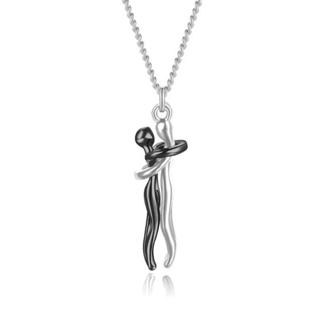 Black Love Cuddle Necklace