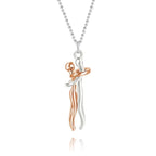 Rose Gold Love Cuddle Necklace