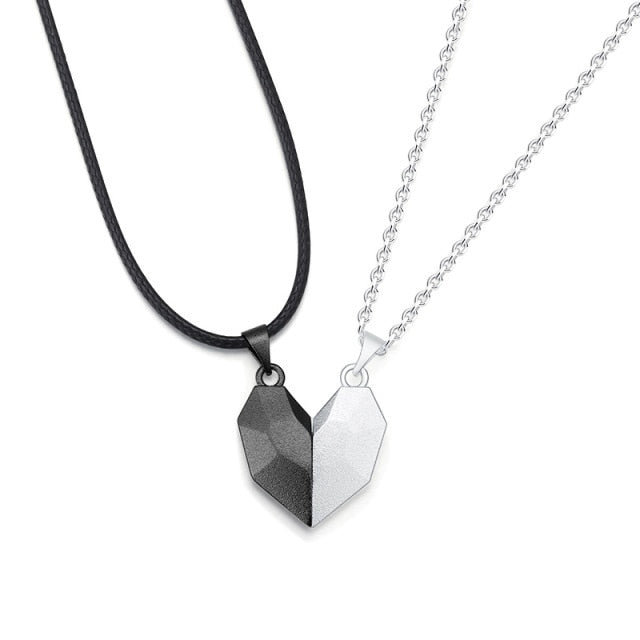 Heart Necklace for Couples