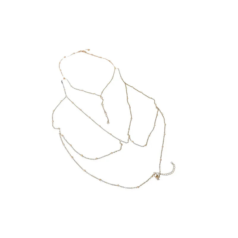 Necklace for Women's Neckline Chain Jewelry Bust