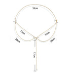 Bohemian Back Necklace for Women