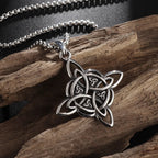Wiccan Pendant Witch's Knot Protection Necklace