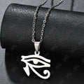 Egypt Necklace Eye of Oudjat Horus silver