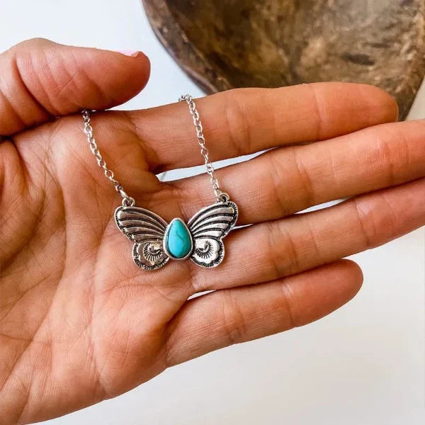 Ethnic Butterfly Necklace