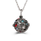 Pregnancy Bola Necklace with Hollow Pendant