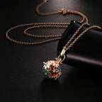 Pregnant Woman's Bola Pregnancy Necklace with Hollow Pendant