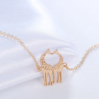 Gold Giraffe Necklace