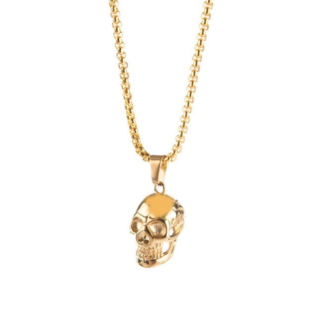 Gold Gothic Necklace