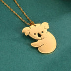 Gold Koala Necklace